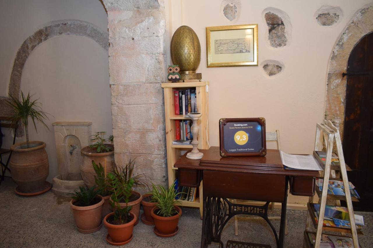 Loggia Traditional Suites Rethimno Eksteriør billede